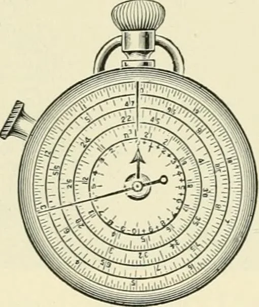 An illustration from Modern instruments and methods of calculation : a handbook of the Napier Tercentenary Exhibition, 1914, leaf 202