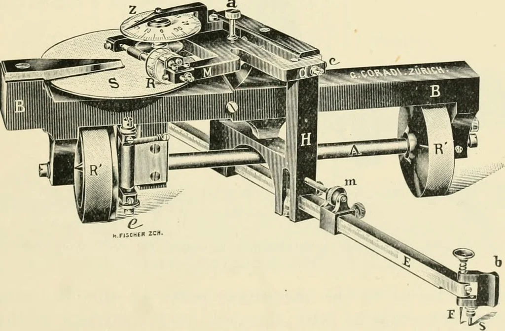 An illustration from Modern instruments and methods of calculation : a handbook of the Napier Tercentenary Exhibition, 1914, leaf 230