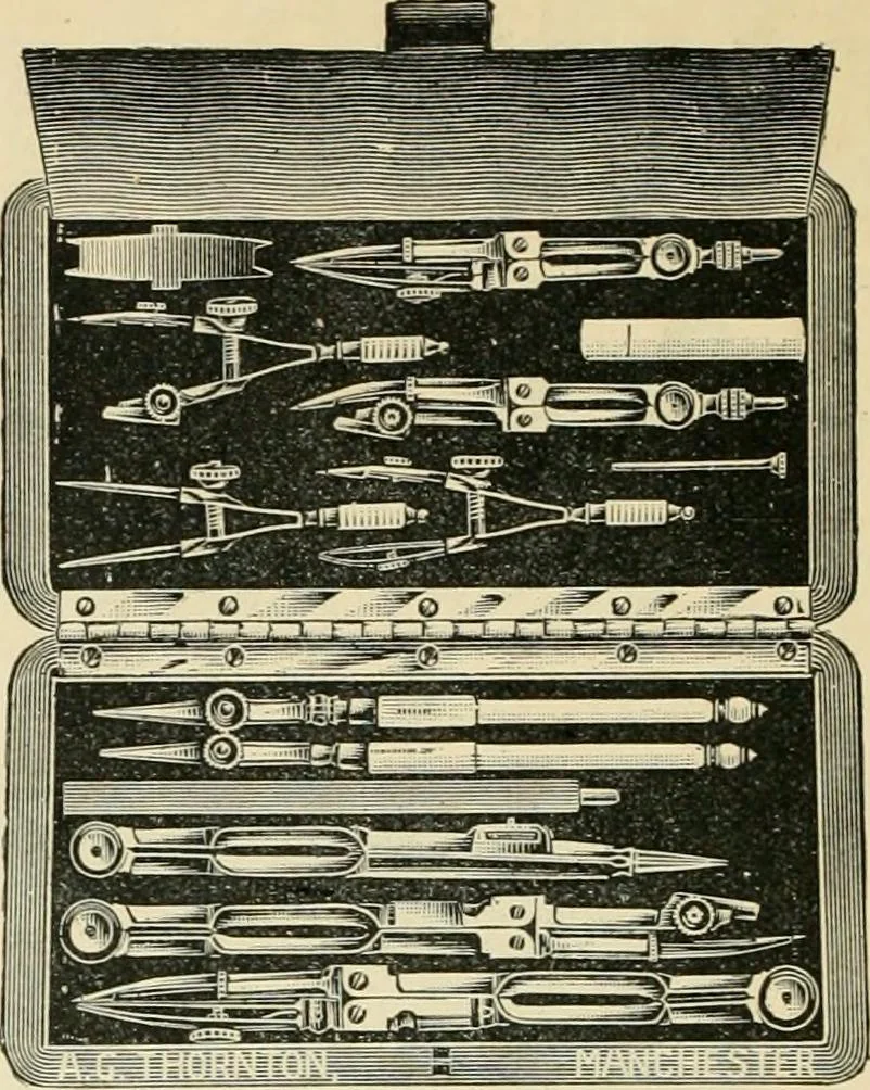 An illustration from Modern instruments and methods of calculation : a handbook of the Napier Tercentenary Exhibition, 1914, leaf 385