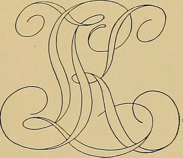 An illustration from Modern lettering, artistic and practical; a thorough and practical text-book for use in schools and colleges and for the self-instruction of architects, artists, decorators and sign writers; the construction of pen and ink designs for commercial uses; advertisements, letter heads, business cards, inscriptions, memorials, resolutions, etc., 1913, leaf 146