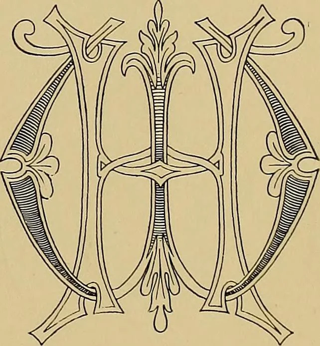 An illustration from Modern lettering, artistic and practical; a thorough and practical text-book for use in schools and colleges and for the self-instruction of architects, artists, decorators and sign writers; the construction of pen and ink designs for commercial uses; advertisements, letter heads, business cards, inscriptions, memorials, resolutions, etc., 1913, leaf 146