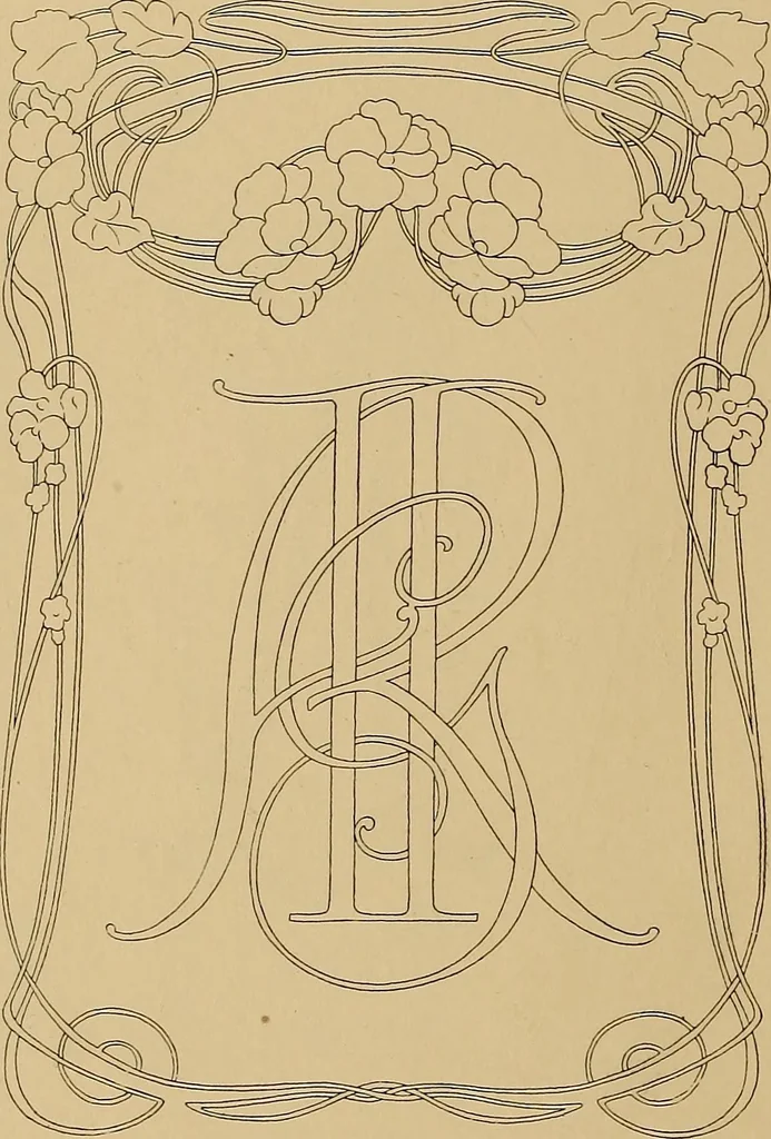 An illustration from Modern lettering, artistic and practical; a thorough and practical text-book for use in schools and colleges and for the self-instruction of architects, artists, decorators and sign writers; the construction of pen and ink designs for commercial uses; advertisements, letter heads, business cards, inscriptions, memorials, resolutions, etc., 1913, leaf 147