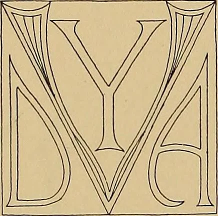 An illustration from Modern lettering, artistic and practical; a thorough and practical text-book for use in schools and colleges and for the self-instruction of architects, artists, decorators and sign writers; the construction of pen and ink designs for commercial uses; advertisements, letter heads, business cards, inscriptions, memorials, resolutions, etc., 1913, leaf 149