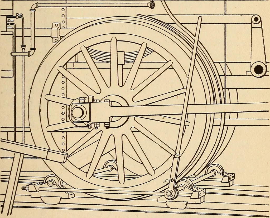 An illustration from Modern locomotive engineering, with questions and answers .., 1913, leaf 144