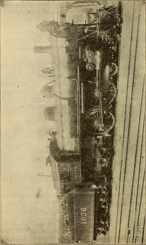 An illustration from Modern locomotive engineering, with questions and answers .., 1913, leaf 205