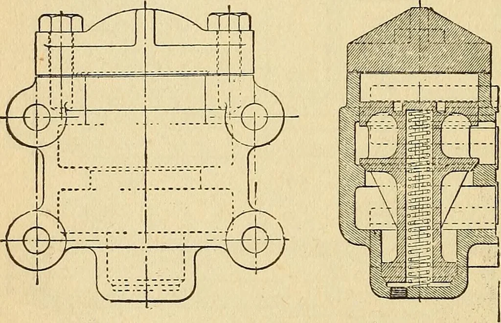 An illustration from Modern locomotive engineering, with questions and answers .., 1913, leaf 307