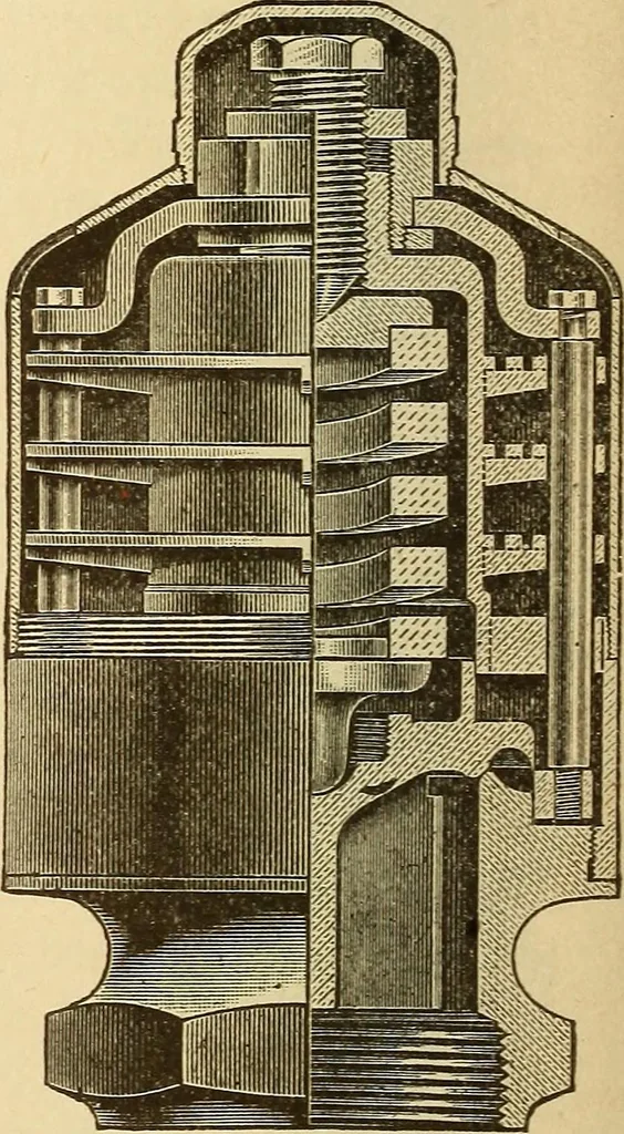 An illustration from Modern locomotive engineering, with questions and answers .., 1913, leaf 405