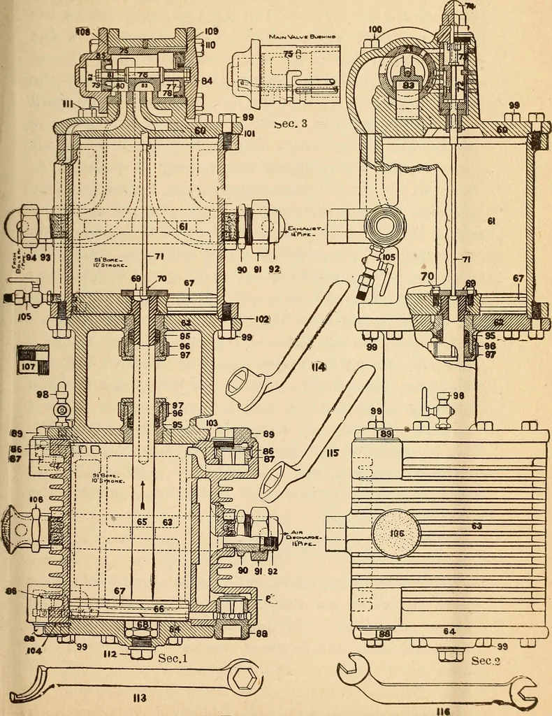 An illustration from Modern locomotive engineering, with questions and answers .., 1913, leaf 530