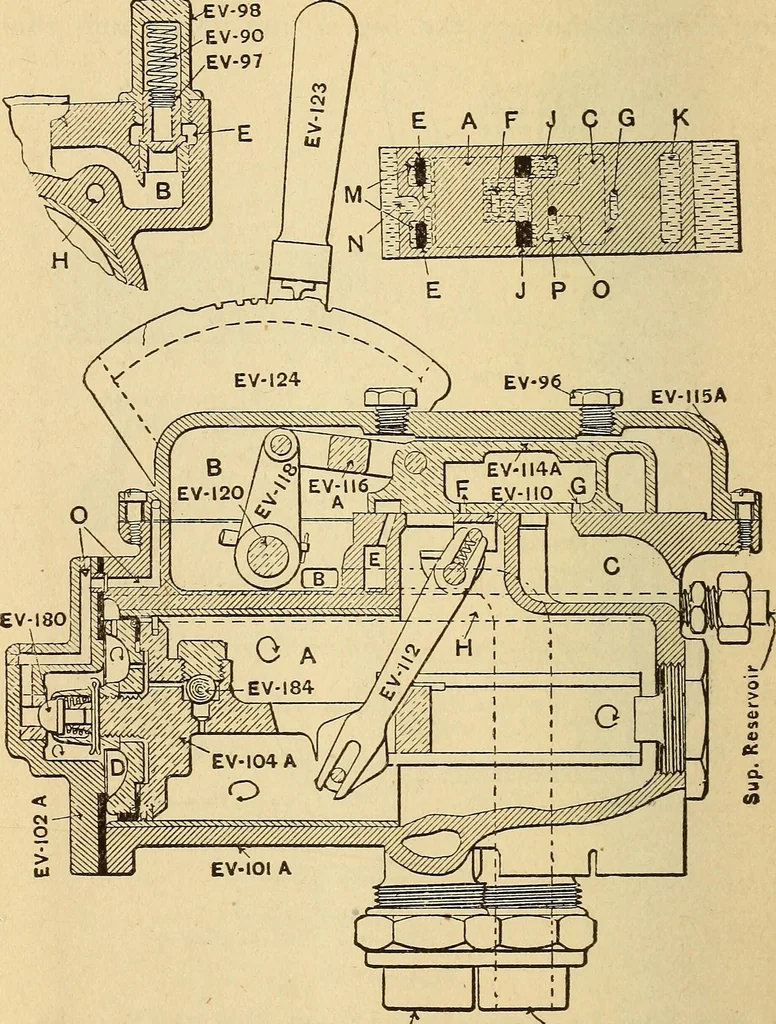 An illustration from Modern locomotive engineering, with questions and answers .., 1913, leaf 613