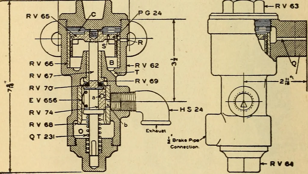 An illustration from Modern locomotive engineering, with questions and answers .., 1913, leaf 681