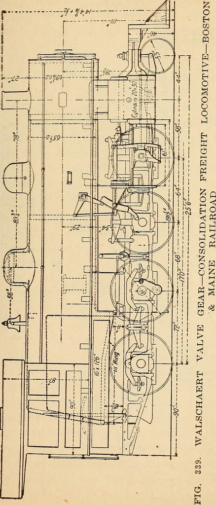 An illustration from Modern locomotive engineering, with questions and answers .., 1913, leaf 790