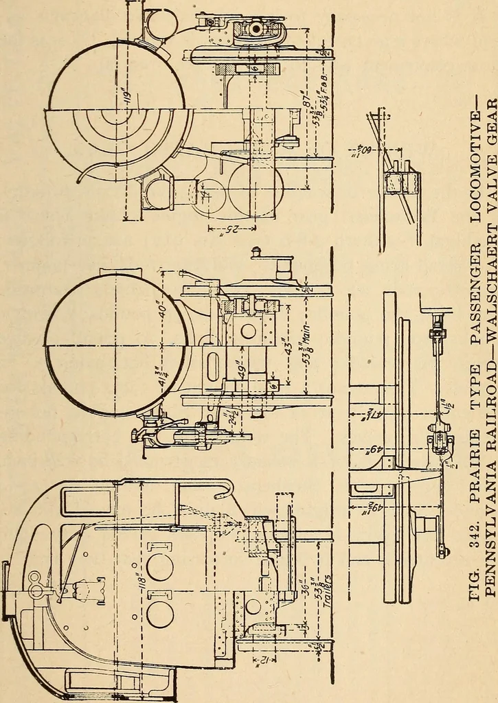 An illustration from Modern locomotive engineering, with questions and answers .., 1913, leaf 794