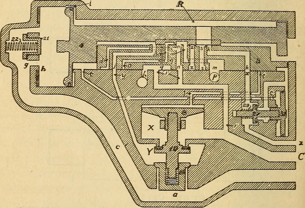 An illustration from Modern locomotive engineering, with questions and answers .., 1913, leaf 815