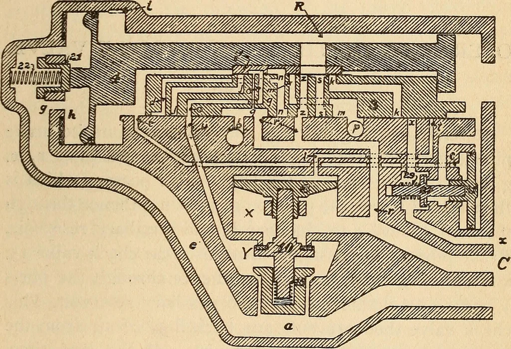 An illustration from Modern locomotive engineering, with questions and answers .., 1913, leaf 816