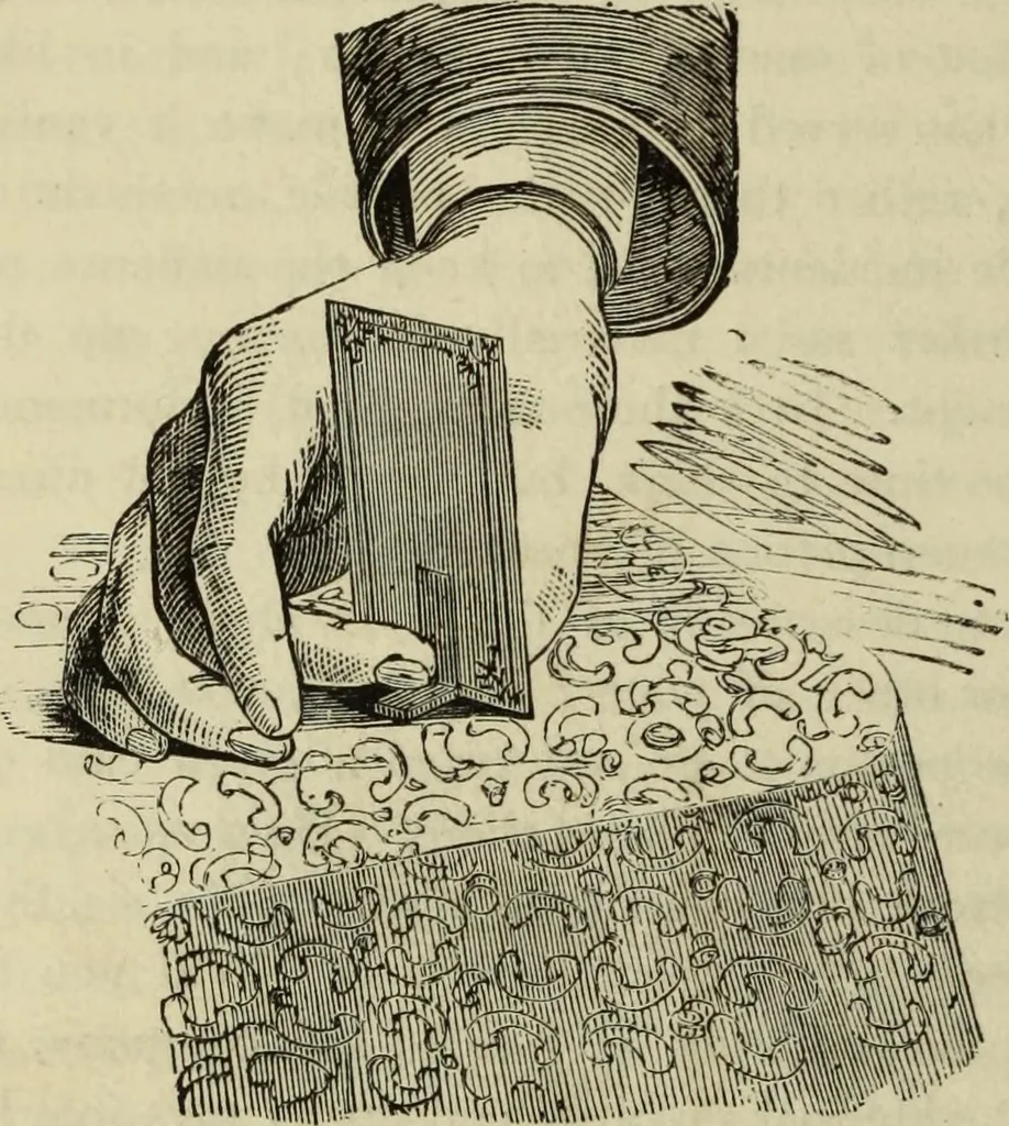 An illustration from Modern magic. : A practical treatise on the art of conjuring., 1885, leaf 157