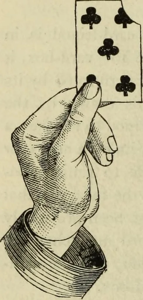 An illustration from Modern magic. : A practical treatise on the art of conjuring., 1885, leaf 163