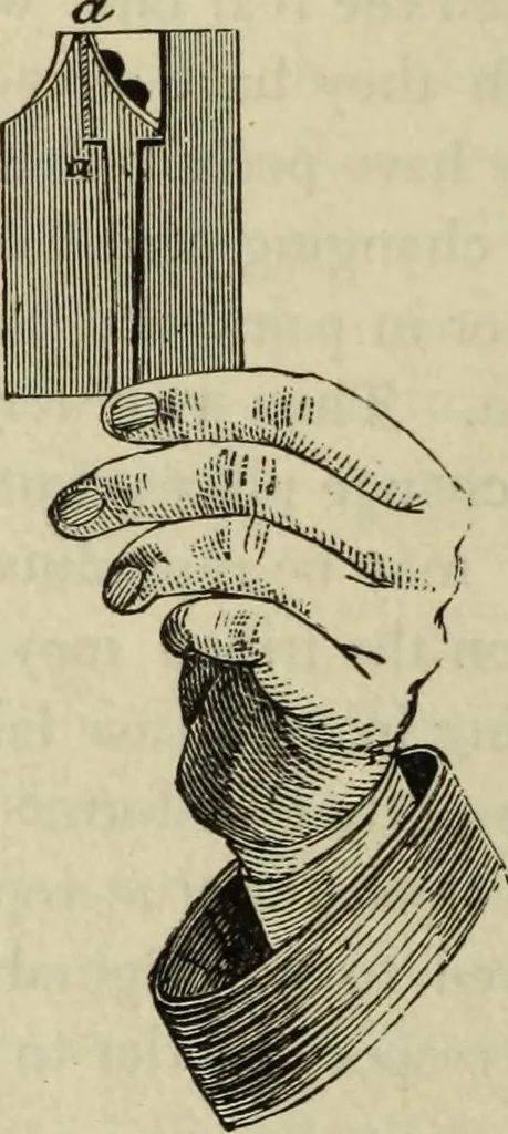 An illustration from Modern magic. : A practical treatise on the art of conjuring., 1885, leaf 163