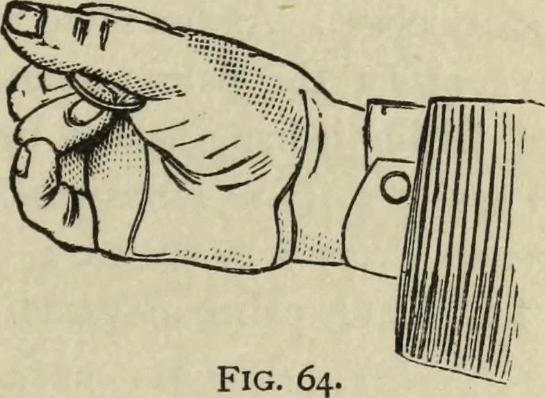 An illustration from Modern magic. : A practical treatise on the art of conjuring., 1885, leaf 172