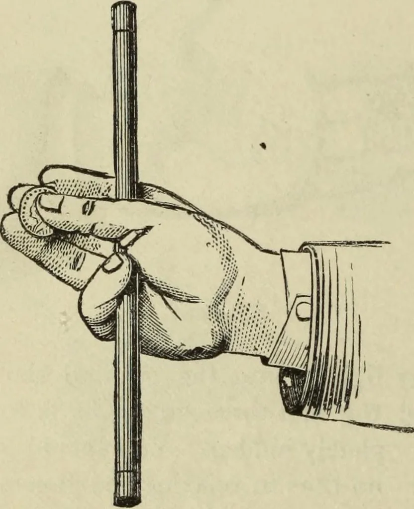 An illustration from Modern magic. : A practical treatise on the art of conjuring., 1885, leaf 177