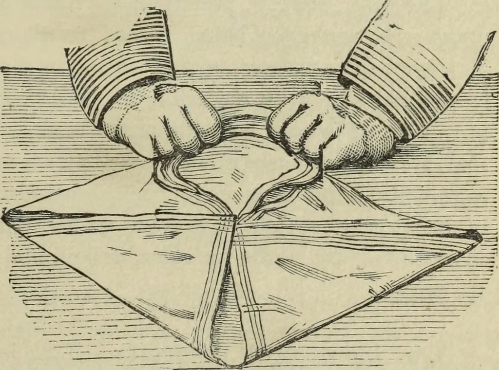 An illustration from Modern magic. : A practical treatise on the art of conjuring., 1885, leaf 202