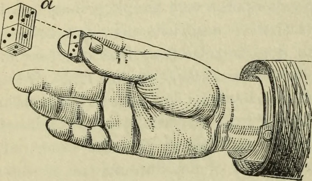 An illustration from Modern magic. : A practical treatise on the art of conjuring., 1885, leaf 291