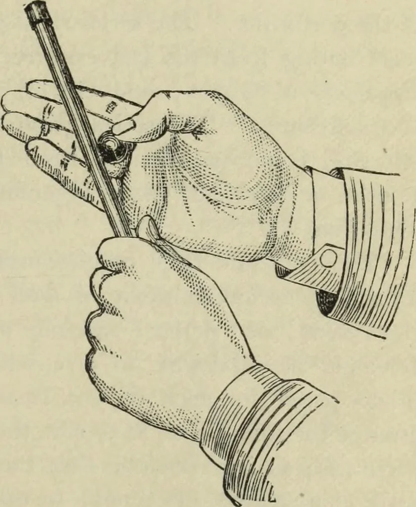 An illustration from Modern magic. : A practical treatise on the art of conjuring., 1885, leaf 300