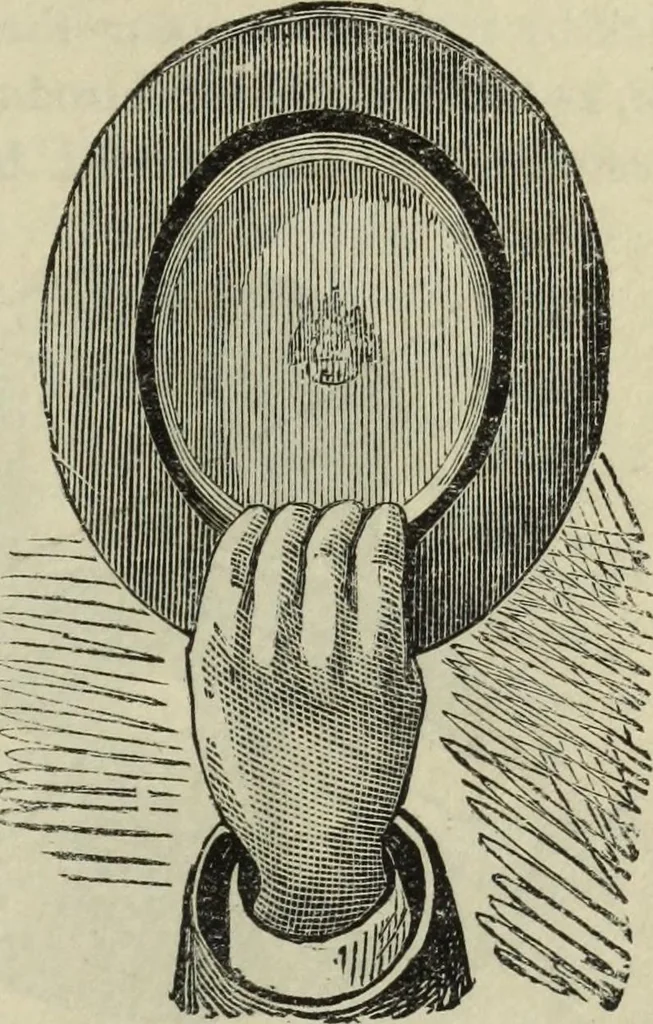 An illustration from Modern magic. : A practical treatise on the art of conjuring., 1885, leaf 328