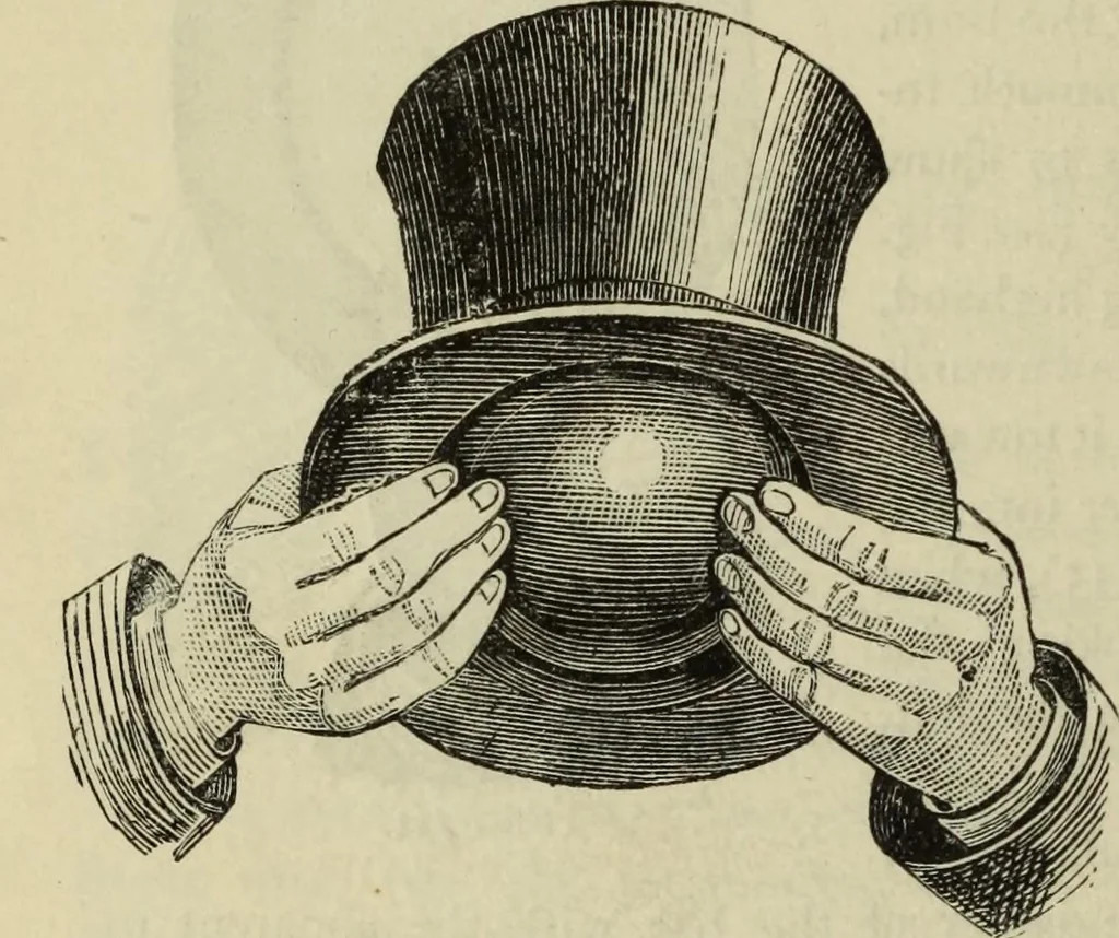 An illustration from Modern magic. : A practical treatise on the art of conjuring., 1885, leaf 329