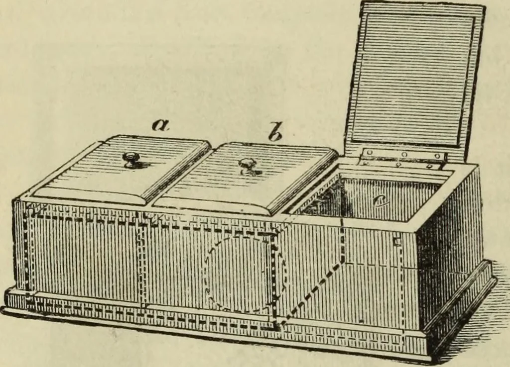 An illustration from Modern magic. : A practical treatise on the art of conjuring., 1885, leaf 373