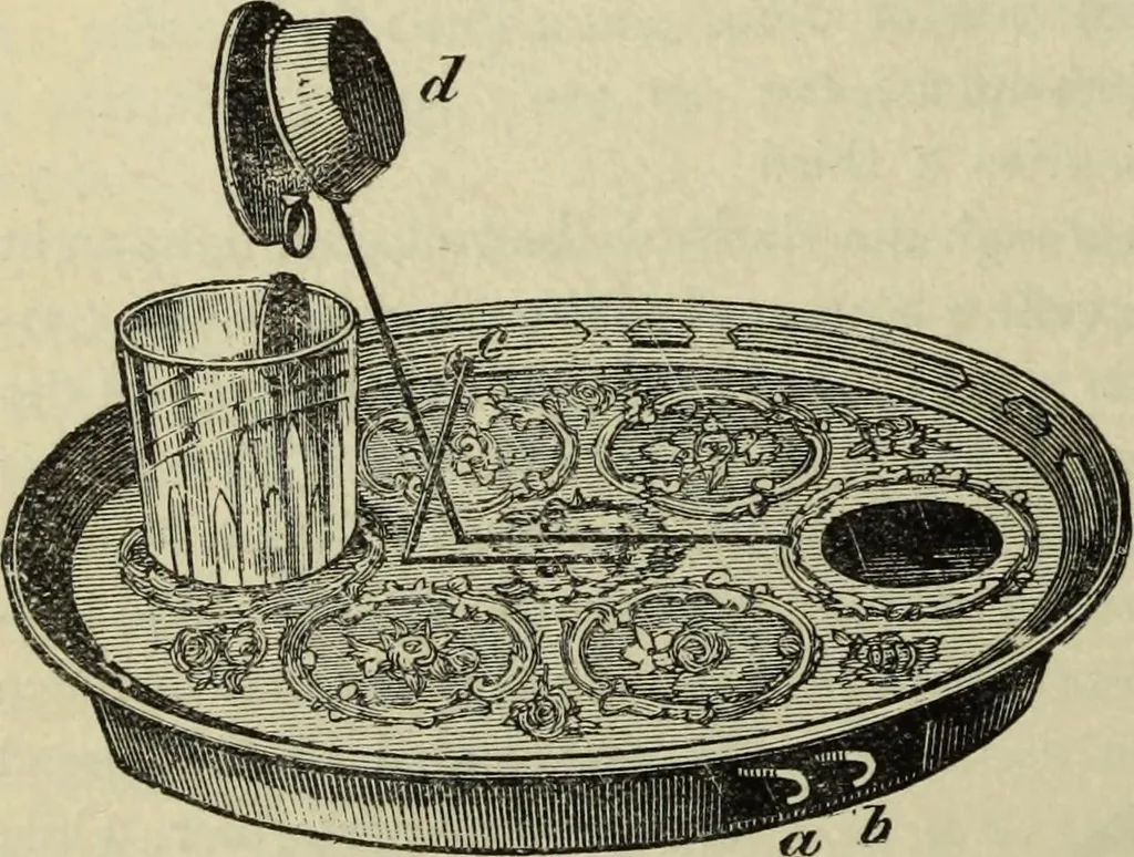 An illustration from Modern magic. : A practical treatise on the art of conjuring., 1885, leaf 439
