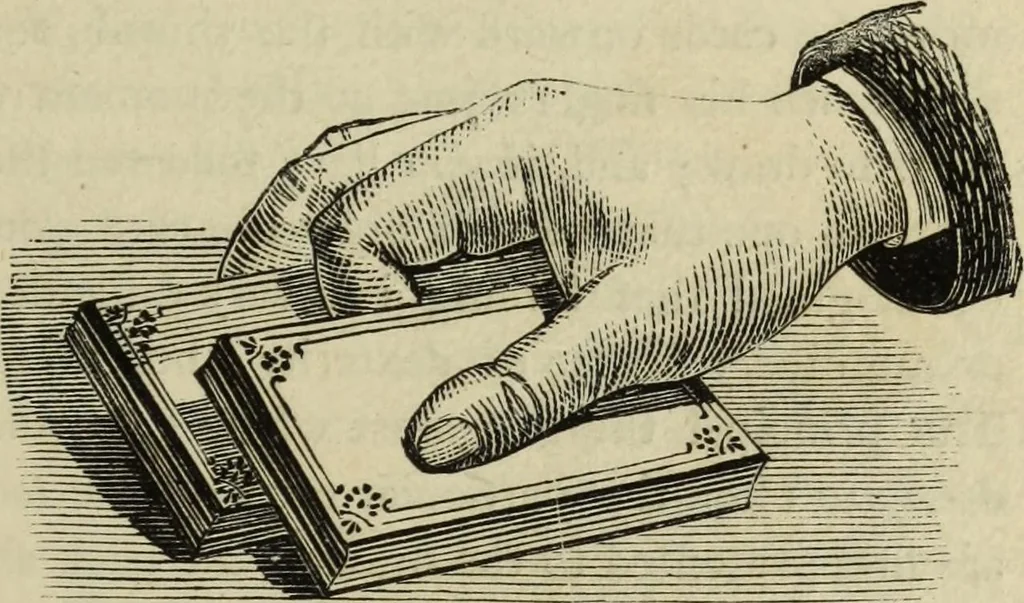 An illustration from Modern magic. : A practical treatise on the art of conjuring., 1885, leaf 44