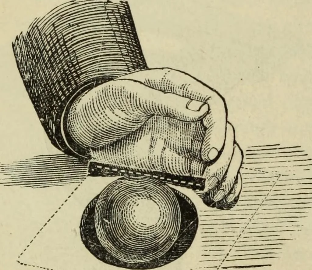 An illustration from Modern magic. : A practical treatise on the art of conjuring., 1885, leaf 463