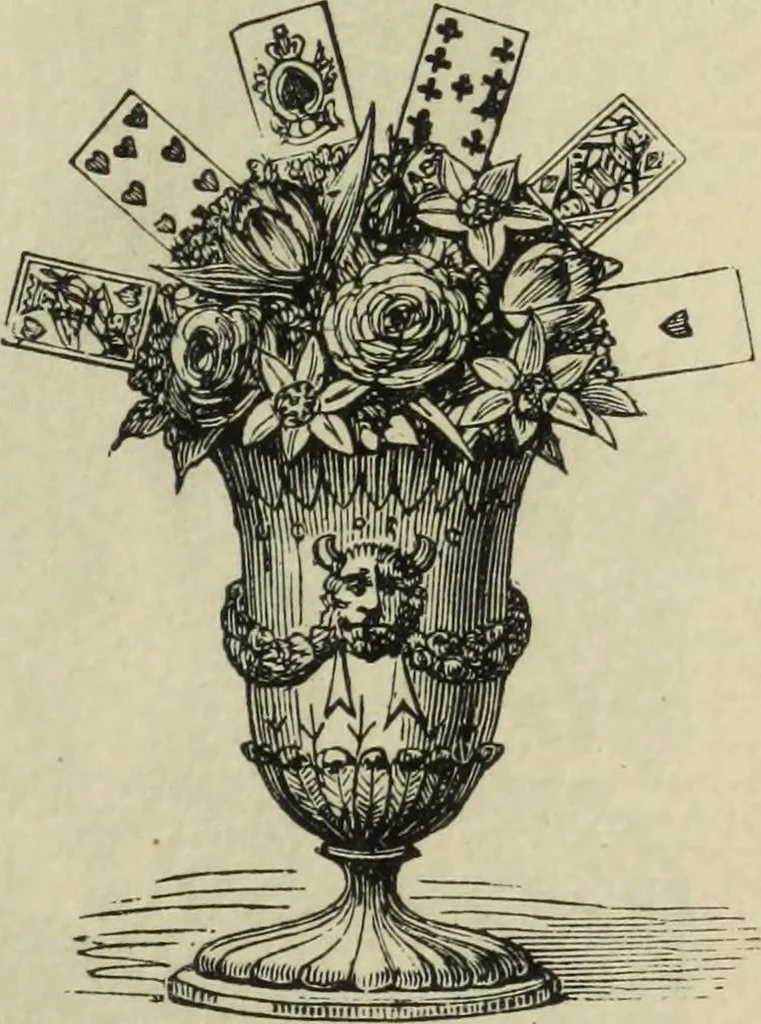 An illustration from Modern magic. : A practical treatise on the art of conjuring., 1885, leaf 480