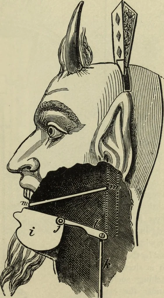 An illustration from Modern magic. : A practical treatise on the art of conjuring., 1885, leaf 484