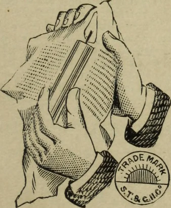 An illustration from Modern magic. : A practical treatise on the art of conjuring., 1885, leaf 588