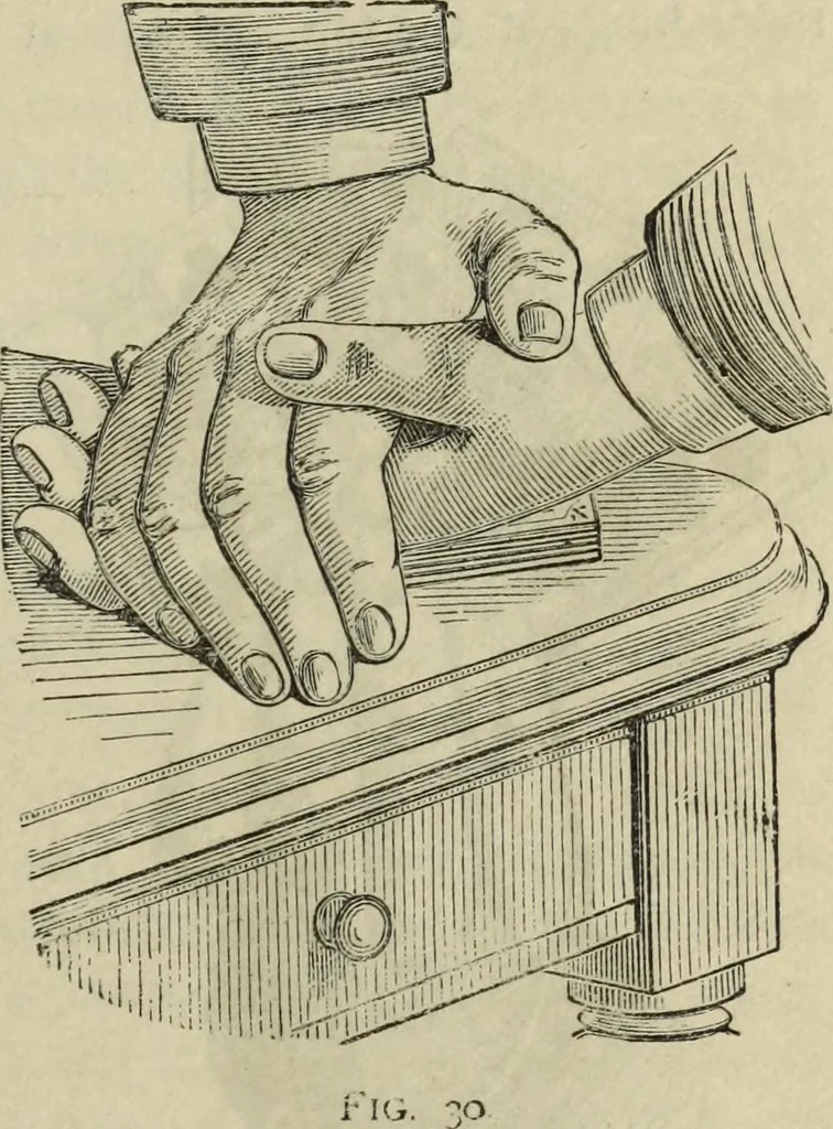 An illustration from Modern magic. : A practical treatise on the art of conjuring., 1885, leaf 70