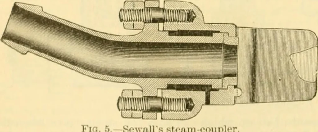 An illustration from Modern mechanism, exhibiting the latest progress in machines, motors, and the transmission of power, being a supplementary volume to Appletons' cyclopaedia of applied mechanics, 1892, leaf 123