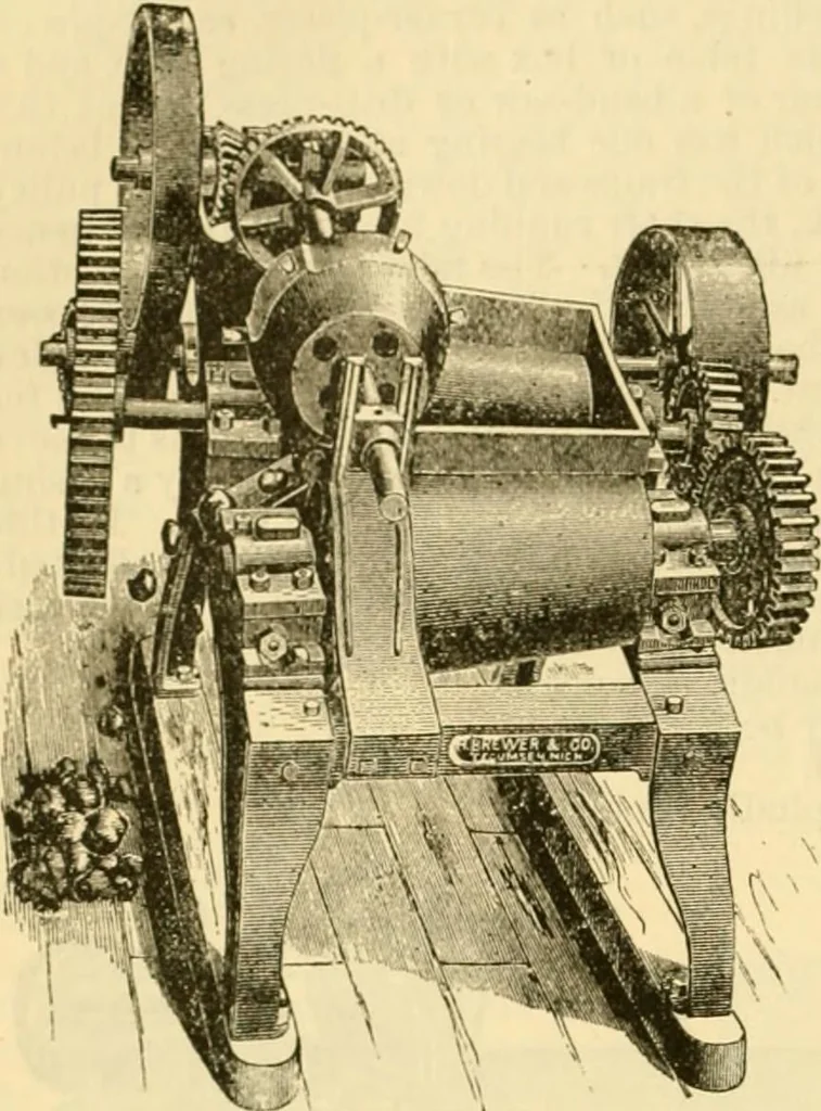An illustration from Modern mechanism, exhibiting the latest progress in machines, motors, and the transmission of power, being a supplementary volume to Appletons' cyclopaedia of applied mechanics, 1892, leaf 131