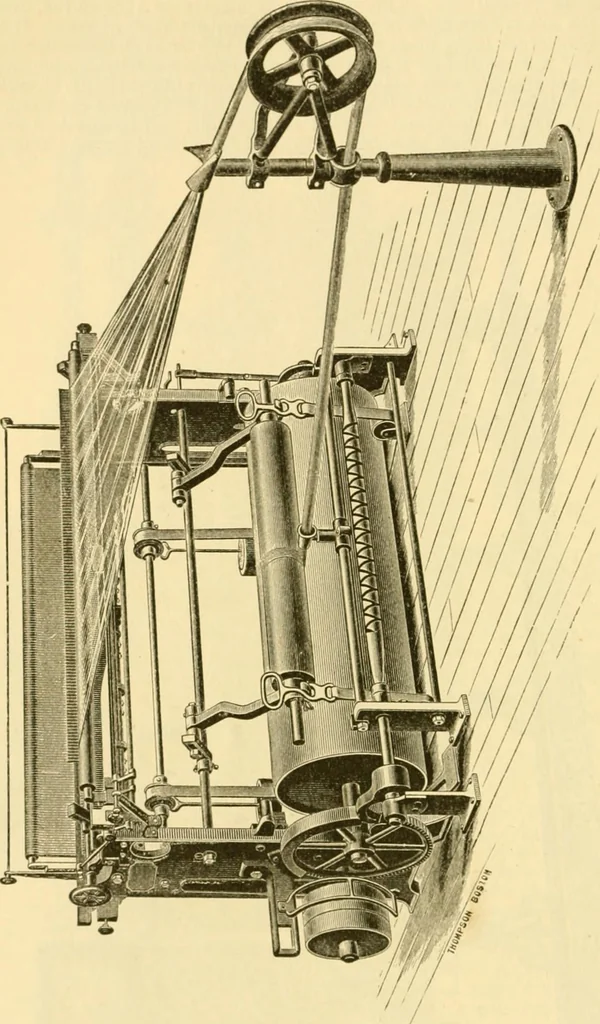 An illustration from Modern mechanism, exhibiting the latest progress in machines, motors, and the transmission of power, being a supplementary volume to Appletons' cyclopaedia of applied mechanics, 1892, leaf 165