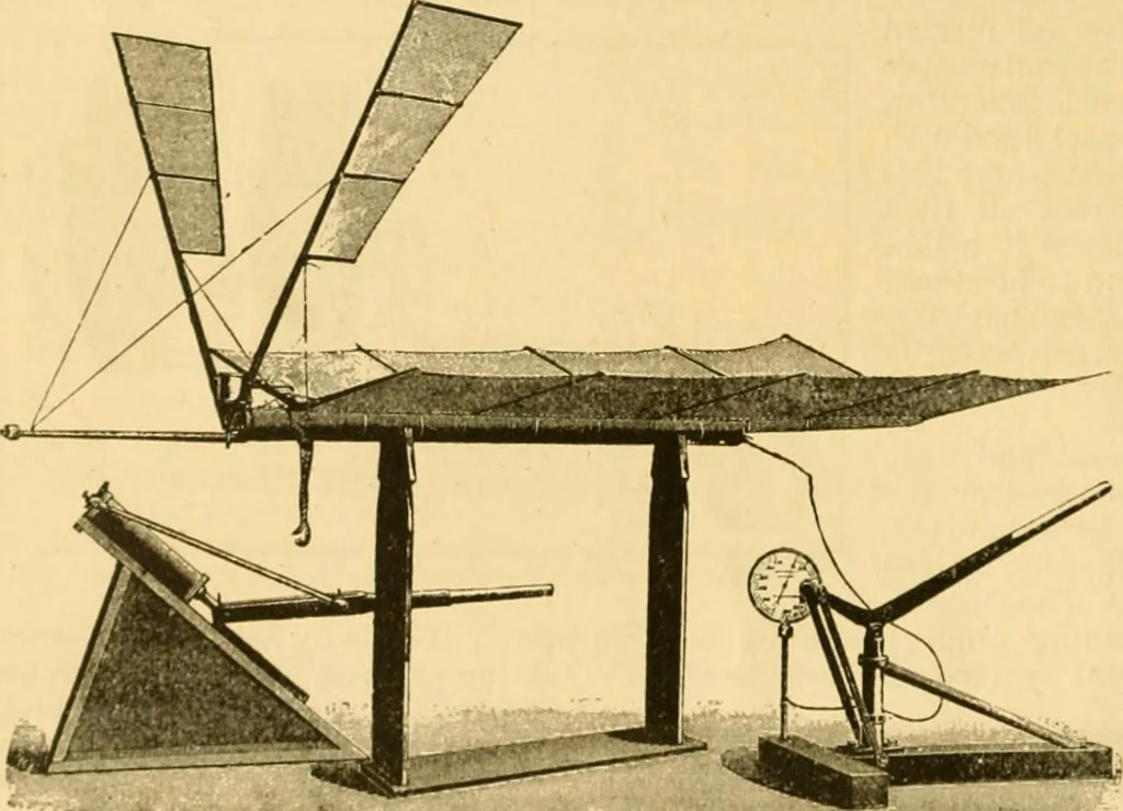 An illustration from Modern mechanism, exhibiting the latest progress in machines, motors, and the transmission of power, being a supplementary volume to Appletons' cyclopaedia of applied mechanics, 1892, leaf 17
