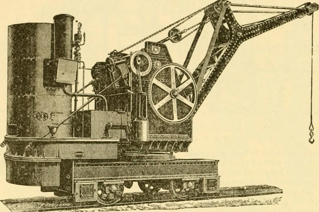 An illustration from Modern mechanism, exhibiting the latest progress in machines, motors, and the transmission of power, being a supplementary volume to Appletons' cyclopaedia of applied mechanics, 1892, leaf 175