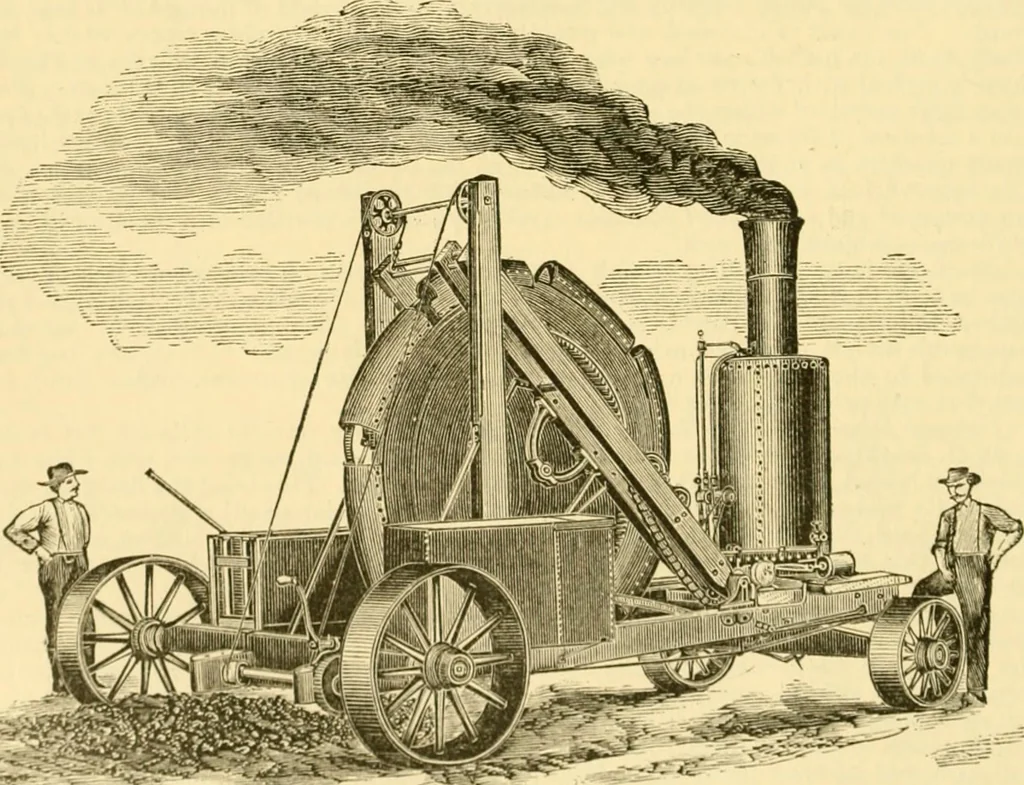 An illustration from Modern mechanism, exhibiting the latest progress in machines, motors, and the transmission of power, being a supplementary volume to Appletons' cyclopaedia of applied mechanics, 1892, leaf 191