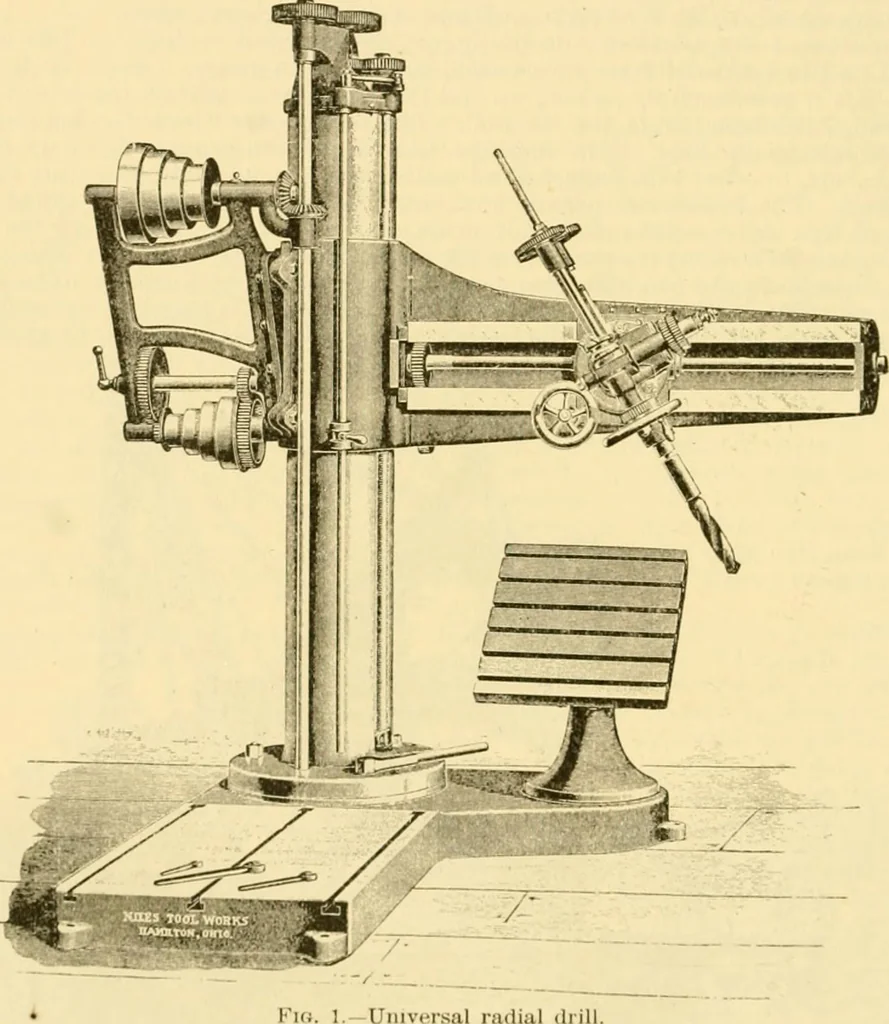 An illustration from Modern mechanism, exhibiting the latest progress in machines, motors, and the transmission of power, being a supplementary volume to Appletons' cyclopaedia of applied mechanics, 1892, leaf 199
