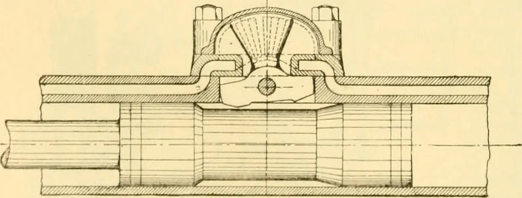 An illustration from Modern mechanism, exhibiting the latest progress in machines, motors, and the transmission of power, being a supplementary volume to Appletons' cyclopaedia of applied mechanics, 1892, leaf 203