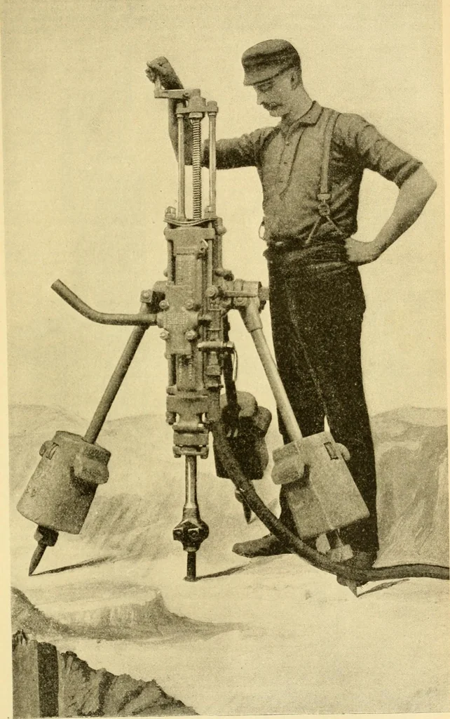An illustration from Modern mechanism, exhibiting the latest progress in machines, motors, and the transmission of power, being a supplementary volume to Appletons' cyclopaedia of applied mechanics, 1892, leaf 208