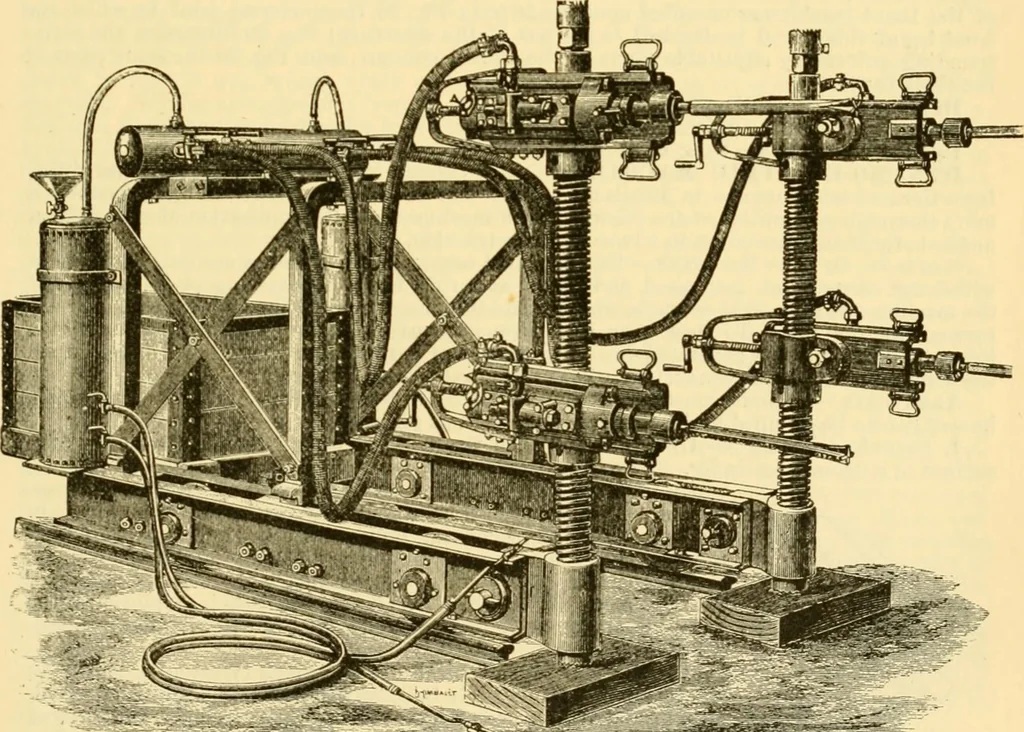 An illustration from Modern mechanism, exhibiting the latest progress in machines, motors, and the transmission of power, being a supplementary volume to Appletons' cyclopaedia of applied mechanics, 1892, leaf 216