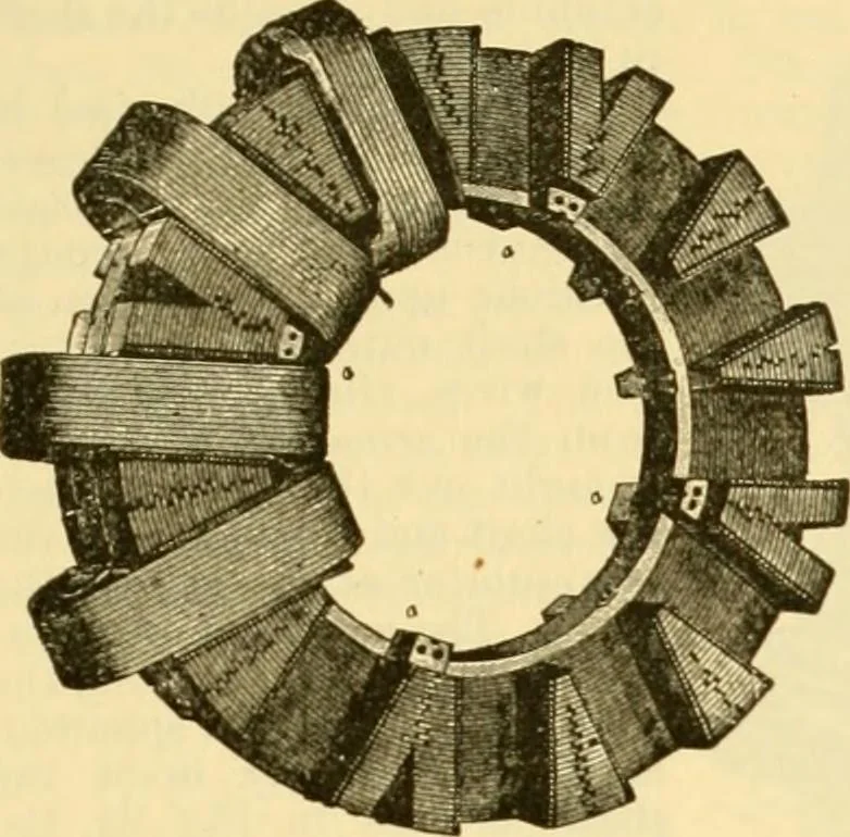 An illustration from Modern mechanism, exhibiting the latest progress in machines, motors, and the transmission of power, being a supplementary volume to Appletons' cyclopaedia of applied mechanics, 1892, leaf 226