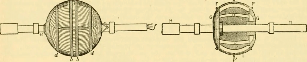 An illustration from Modern mechanism, exhibiting the latest progress in machines, motors, and the transmission of power, being a supplementary volume to Appletons' cyclopaedia of applied mechanics, 1892, leaf 227