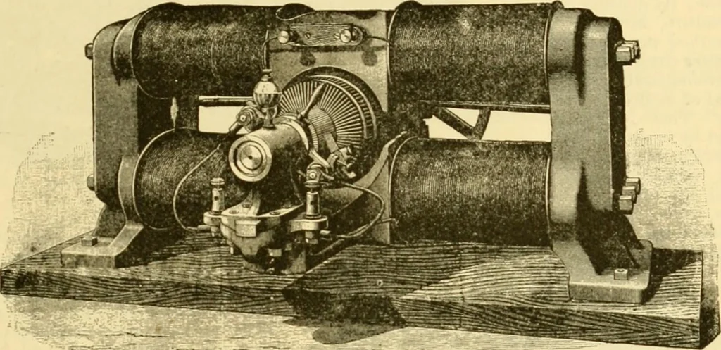 An illustration from Modern mechanism, exhibiting the latest progress in machines, motors, and the transmission of power, being a supplementary volume to Appletons' cyclopaedia of applied mechanics, 1892, leaf 238