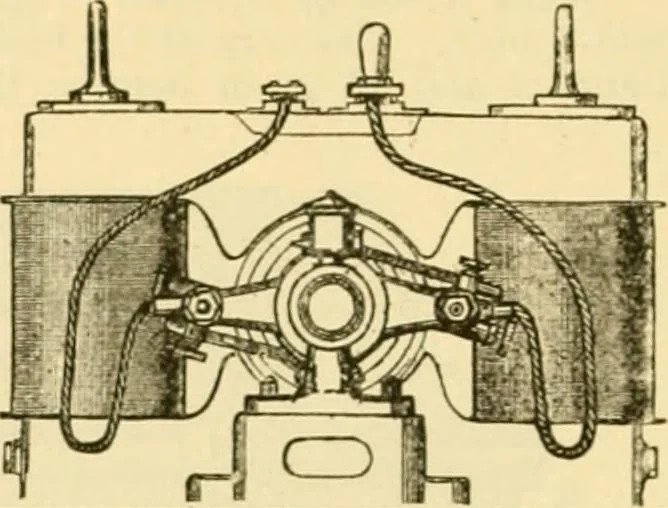 An illustration from Modern mechanism, exhibiting the latest progress in machines, motors, and the transmission of power, being a supplementary volume to Appletons' cyclopaedia of applied mechanics, 1892, leaf 241